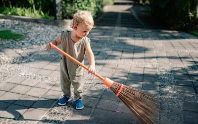 Tareas del hogar en familia