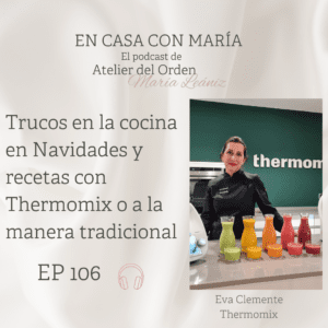 Trucos de cocina y recetas en Navidad con Thermomix. Podcast En casa con María.