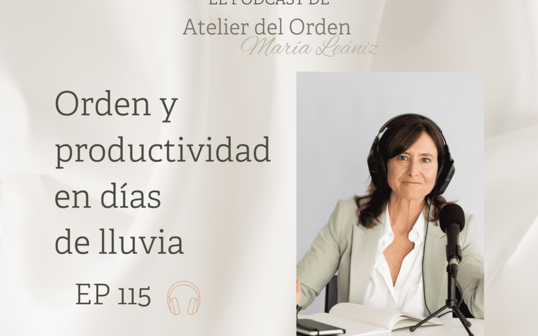 EP115 Orden y productividad en días de lluvia